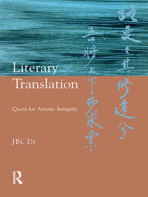 cover image of Literary Translation